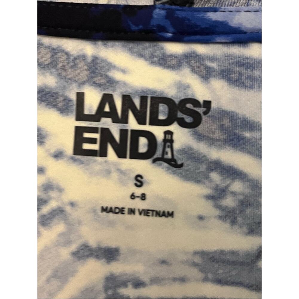Lands’ End Zip Hooded Rashguard - Picture 2 of 3